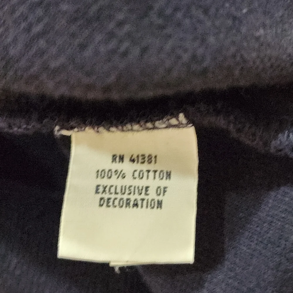 Polo Ralph Lauren Navy Pullover with Brown Elbow Patches Size Xlarge Tall - Picture 2 of 9